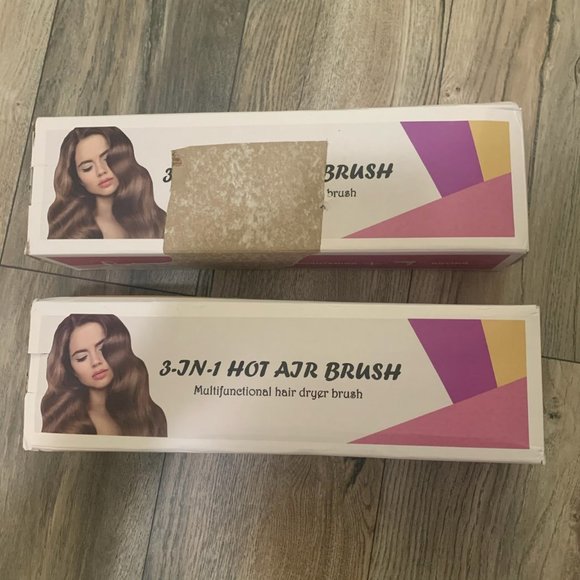 NWT 3-IN-1 HOT AIR MULTIFUNCTIONAL HAIR DRYER BRUSH - Picture 7 of 9